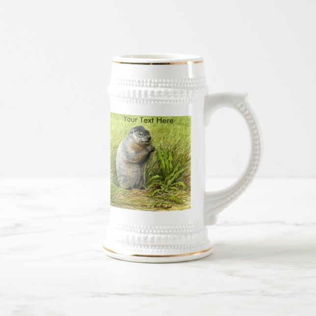 Jarra De Cerveza Groundhog Stein (Derecha)