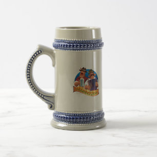 Jarra De Cerveza Gruss vom Oktoberfest, sin trabajar durante la beb