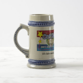 Jarra De Cerveza Guardería de la familia de nuestro niño