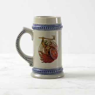 Jarra De Cerveza Guerrero Vikingo de Valhalla