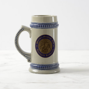 Jarra De Cerveza Guerrero Vikingo Mejor Papá