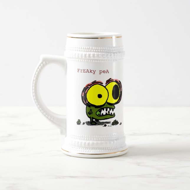 Jarra De Cerveza Guisante Friki Stein (Izquierda)