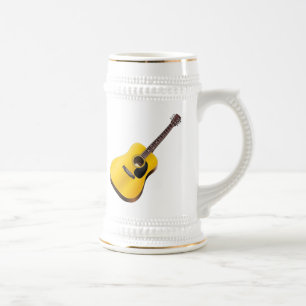 Jarra De Cerveza Guitarra