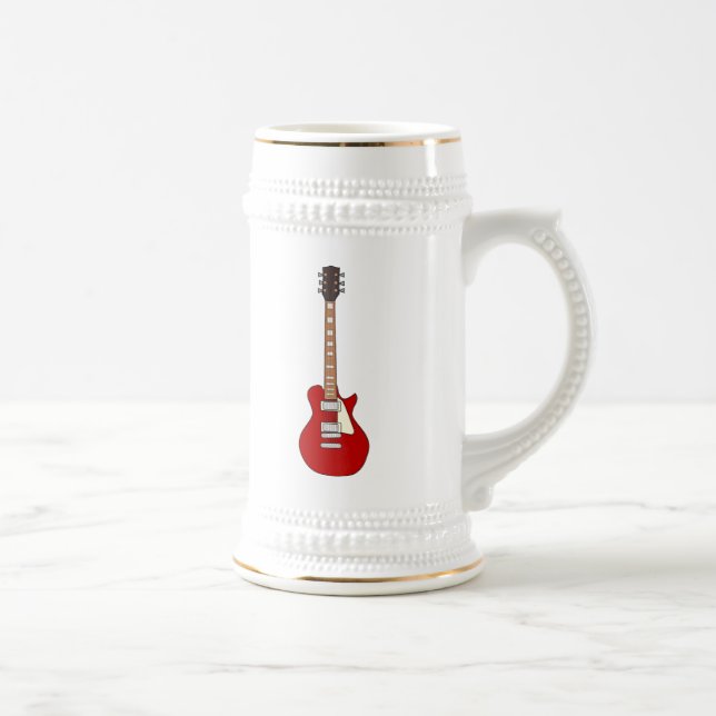 Jarra De Cerveza Guitarra eléctrica (Derecha)