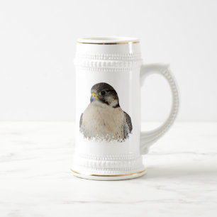 Jarra De Cerveza Halcón Híbrido Gyrfalcon Saker