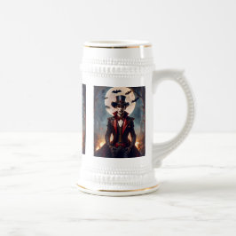 Jarra De Cerveza Halloween Steampunk Gótico Zombie Vampiro