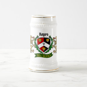 Jarra De Cerveza Hayes Irish Shield Beer Stein