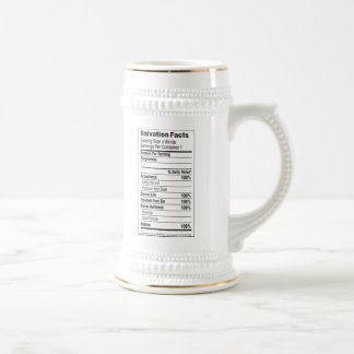 Jarra De Cerveza Hechos Stein de la salvación