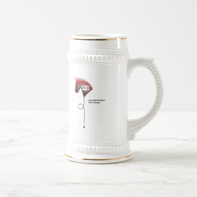 Jarra De Cerveza Hepatitis C (Derecha)