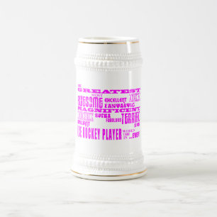 Jarra De Cerveza Hockey sobre hielo de los chicas: Jugador más