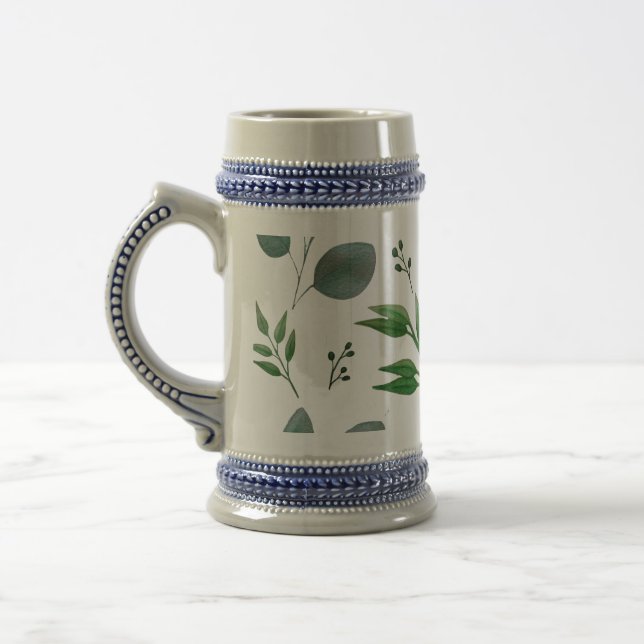 Jarra De Cerveza Hojas de eucalipto (Izquierda)