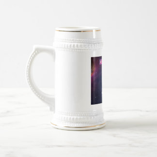 Jarra De Cerveza Hola desde el espacio.