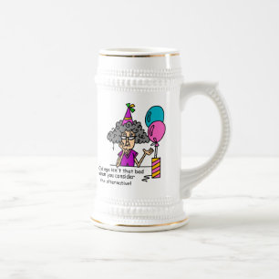Jarra De Cerveza Humor alternativo de cumpleaños