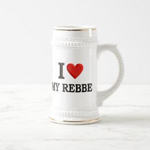Jarra De Cerveza I love My Rebbe