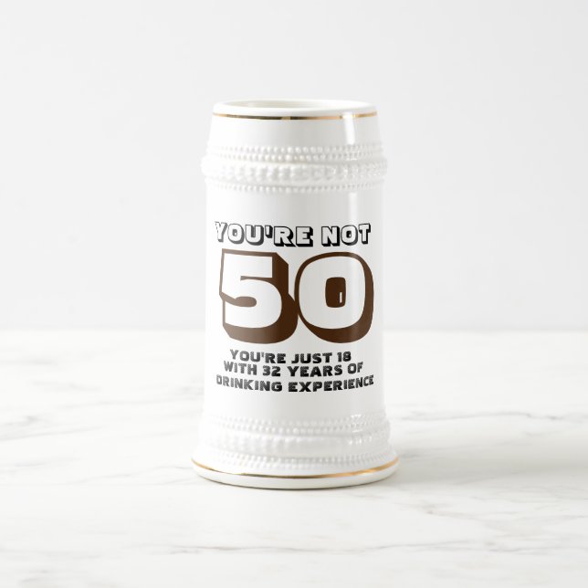 Jarra De Cerveza Idea de regalo de cumpleaños (Centro)