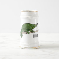 Ilustracion chameleon personalizado de Jackson