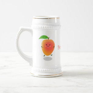 Jarra De Cerveza Ilustracion de personalizado amarillo de mango ale