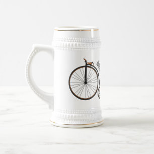 Jarra De Cerveza Ilustracion de personalizado de bicicletas de alta