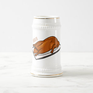 Jarra De Cerveza Ilustracion de personalizado de pato de Peking