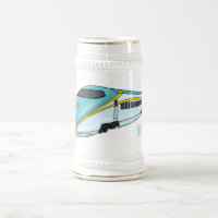 Ilustracion de personalizado de trenes de alta vel
