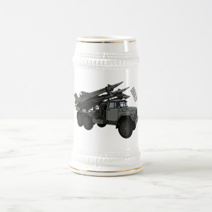 Jarra De Cerveza Ilustracion de personalizado de vehículos de misil