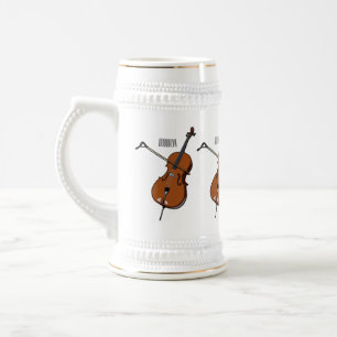 Jarra De Cerveza Ilustracion personalizado Cello