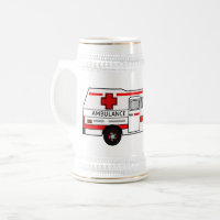 Ilustracion personalizado de ambulancia