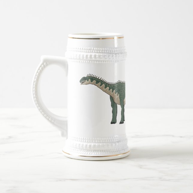 Jarra De Cerveza Ilustracion personalizado de Barapasaurus (Izquierda)
