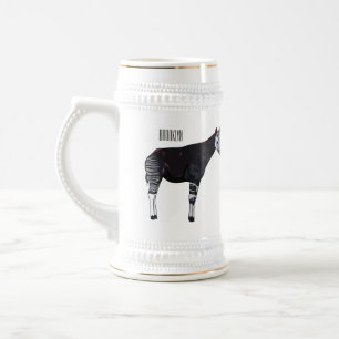 Jarra De Cerveza Ilustracion personalizado de Okapi