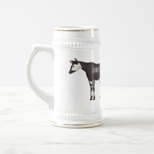 Jarra De Cerveza Ilustracion personalizado de Okapi