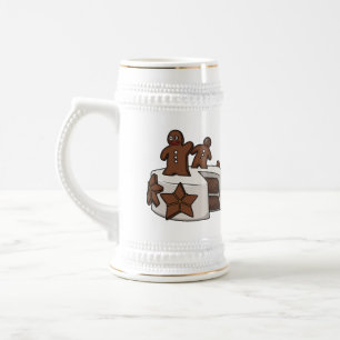 Jarra De Cerveza Ilustracion personalizado de pastel de pan de jeng