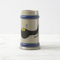 Ilustracion personalizado de renacuajo divertido