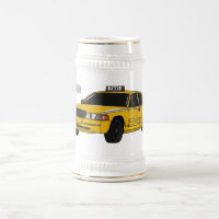 Ilustracion personalizado de taxi