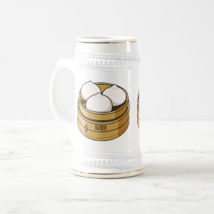 Jarra De Cerveza Ilustracion personalizado Dim sum