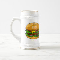 Ilustracion personalizado Hamburger