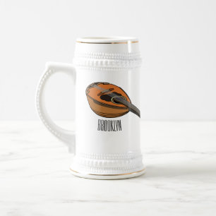 Jarra De Cerveza Ilustracion personalizado Mandolin