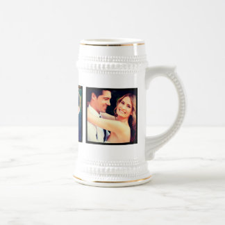 Jarra De Cerveza Imagen de Instagram Boda Photo Mug