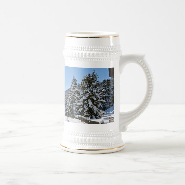 Jarra De Cerveza Invierno en St. Moritz (Derecha)