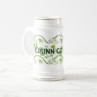 Jarra De Cerveza ¡Irlanda por siempre! Éirinn go Brách