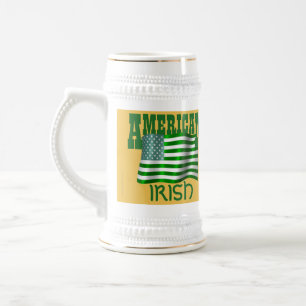 Jarra De Cerveza Irlandés americano