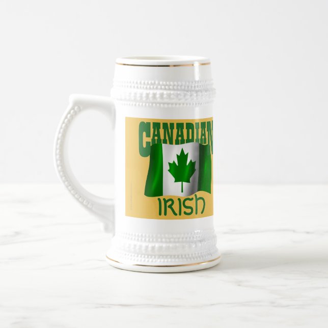 Jarra De Cerveza Irlandés canadiense (Izquierda)