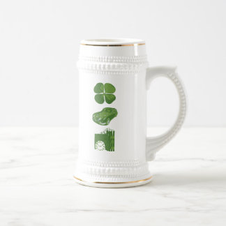 JARRA DE CERVEZA IRLANDÉS. COCHE. BOMBA