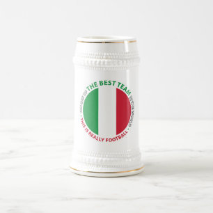 Jarra De Cerveza Italia Italy Art Shield