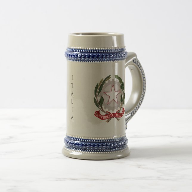 Jarra De Cerveza italy emblem beer stein (Anverso derecho)