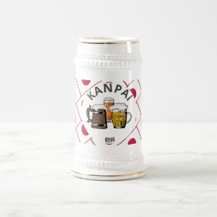 Jarra De Cerveza JAPÓN 乾 杯 Personalizado KANPAI Japonés