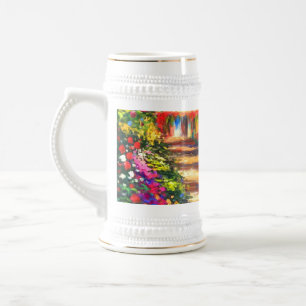 Jarra De Cerveza Jardín de Monet en Giverny