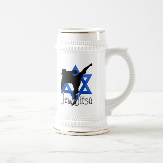 Jarra De Cerveza Jew Jitsu (Derecha)