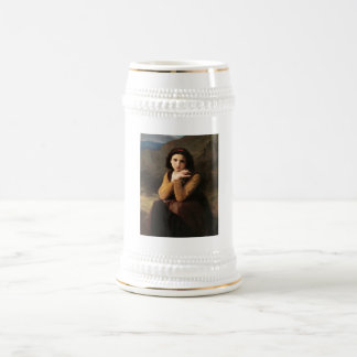 Jarra De Cerveza Joven muchacha de Bouguereau