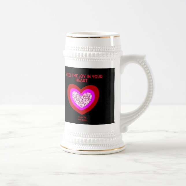 Jarra De Cerveza Joyful Heart Stein Mug (Derecha)