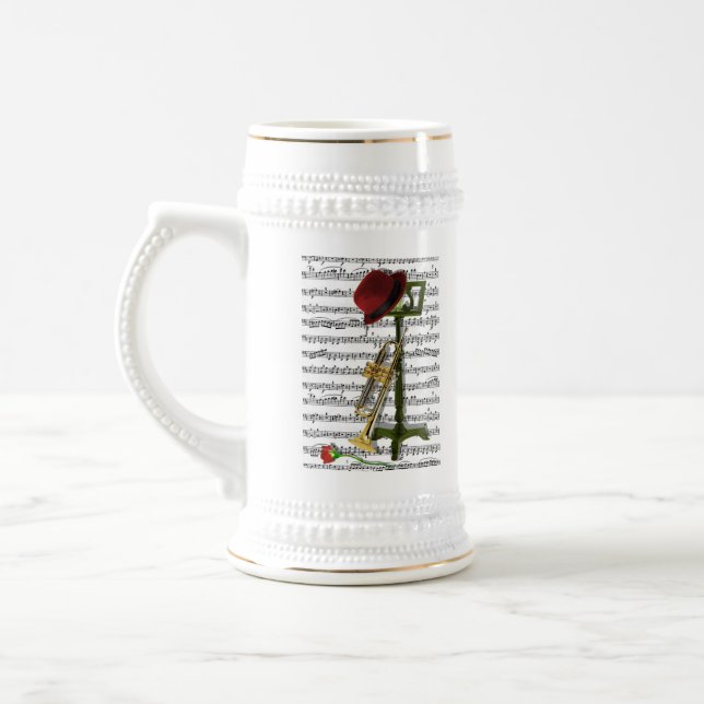 Jarra De Cerveza Juegue ese jazz. (Izquierda)